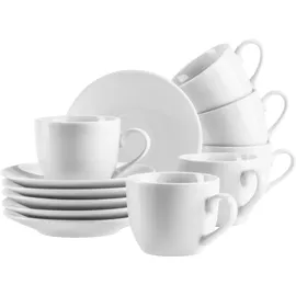 Mäser Espressotasse 0,1 l Weiß 12 St.
