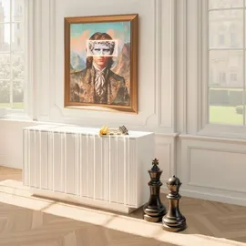 Kare Sideboard 152 x 80 x 40 cm Grau