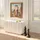 Kare Sideboard 152 x 80 x 40 cm Grau