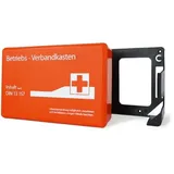 Betriebsverbandkasten DIN 13157 orange (mit Wandhalterung)