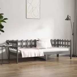 vidaXL Tagesbett 90 x 200 cm grau