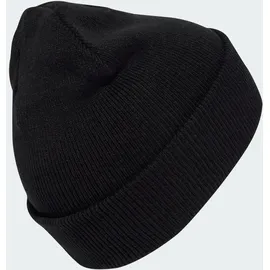 adidas New Logo Beanie Cuff Schwarz/Weiß XXS-XS