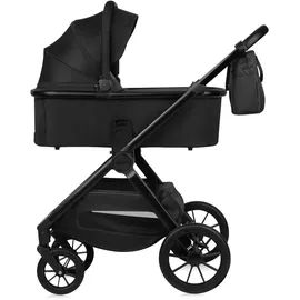 lionelo Layla 3-in-1 Kombikinderwagen Black Onyx