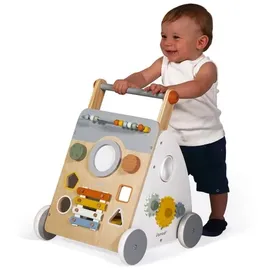Janod Spiel- und Lauflernwagen Sweet Cocoon, Mehrfarbig
