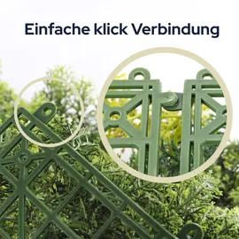 Primaflor Kunstpflanzen Wand Spring, | 100x100 cm,