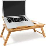 Relaxdays Laptop-Betttablett braun