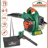 Gardebruk Laubsauger, Laubbläser, Häcksler Benzin 1 PS