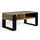 magowa Couchtisch Modern Schwarz Eiche 90 x 50 cm