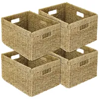 HMF Aufbewahrungskorb 35 x 25 x 20 cm 4-tlg. beige