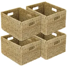HMF Aufbewahrungskorb 35 x 25 x 20 cm 4-tlg. beige
