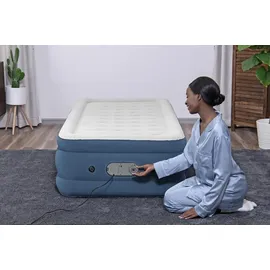 BESTWAY Luftbett AlwayzAire mit integrierter Doppelpumpe 191 x 97 x 46 cm,