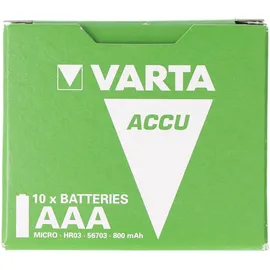 Varta Akku AAA 800 mAh 10 St.