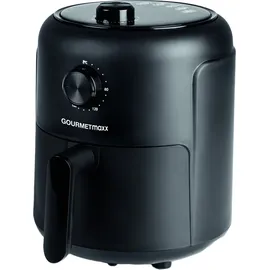 GOURMETmaxx Heißluft-Fritteuse Mechanisch 2,3l schwarz