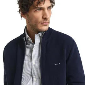 GANT 8040524 Vollreißverschluss Pullover Evening Blue 3XL