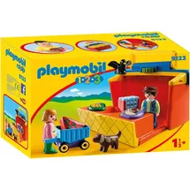 Playmobil 1.2.3 Mein Marktstand zum Mitnehmen 9123