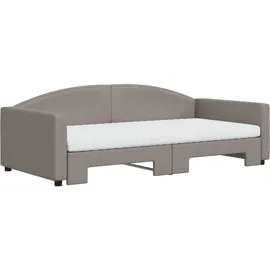 vidaXL Tagesbett 100 x 200 cm Schwarz
