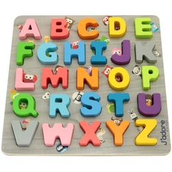 ABC Holz Legepuzzle Puzzle Buchstaben Lernspielzeug 27 Teile