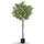 Tectake tectake® Künstlicher Olivenbaum Oleand verschiedene Größen mit viel Volumen, stabiler Kunststoff-Blumentopf