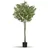 Tectake tectake® Künstlicher Olivenbaum Oleand verschiedene Größen mit viel Volumen, stabiler Kunststoff-Blumentopf