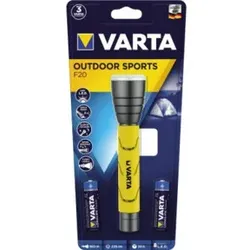 Varta Taschenlampe Outdoor Sports 18628101421 LED 2xAA gelb