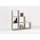 FMD Raumteiler 104,3 x 32,6 x 106,5 cm Beige