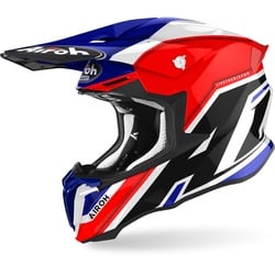 Airoh Twist 2.0 Shaken Motocross Helm, blau, Größe XS für Männer