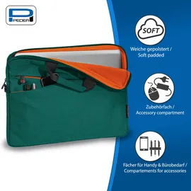 PEDEA "Fashion" (17.30"), Notebooktasche, Türkis