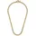 Fossil Carlie T-Bar Halskette Gold Edelstahl