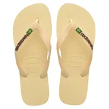 havaianas Brasil Logo beige 41