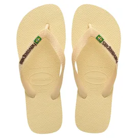 havaianas Brasil Logo beige 41