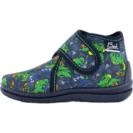 Beck Dino Hausschuh Blau 23