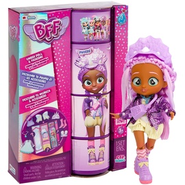 BFF BY CRY BABIES 904354 Phoebe Fashion Puppe, 7.8 Inch
