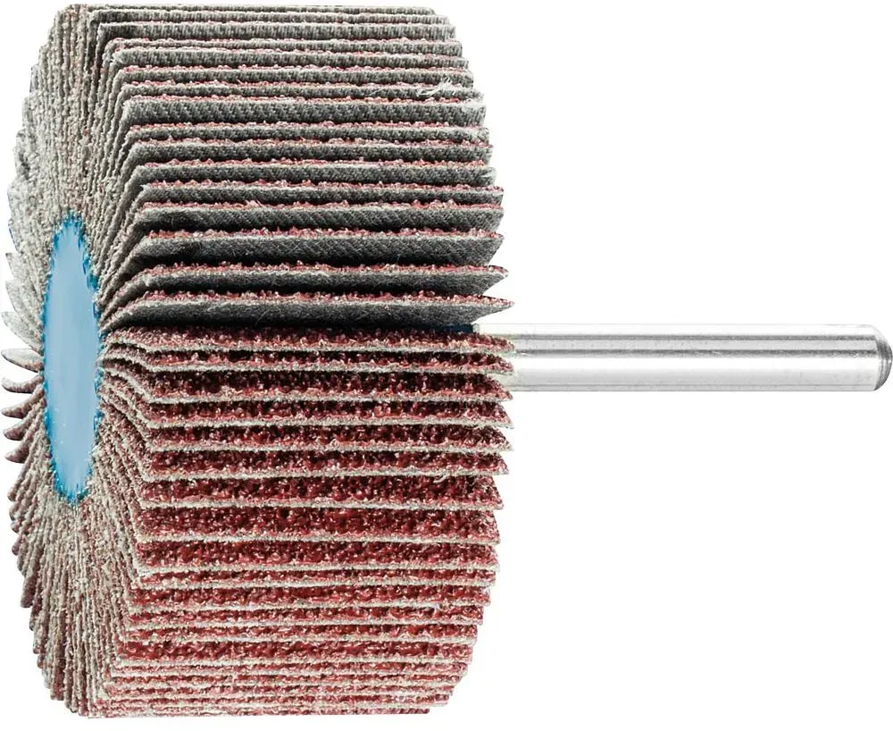 Fächerschleifer Pferd F, Ø 60 x 30 mm, Schaft-Ø 6 mm, Körnung A 40
