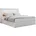 Boxbett GOLD-5 Led 120/200 Weiß Kunstleder H4