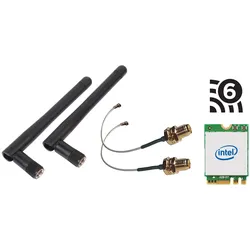 Shuttle WLN-M3 - WLAN Kit für Edge PC Series SPCEL, Intel WLAN M.2 card (ax)/Blu