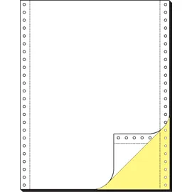 Sigel 32246 Endlospapier 12 Zoll x 240 mm (A4 hoch), 80/57 g, 1000 Sätze 2fach, Druckerpapier