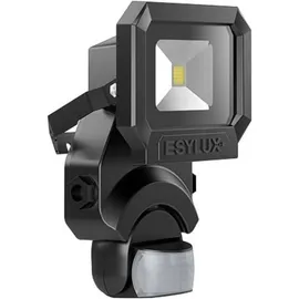 ESYLUX Außenstrahler Aluminium 10 W 1020lm inkl. Bewegungsmelder schwarz