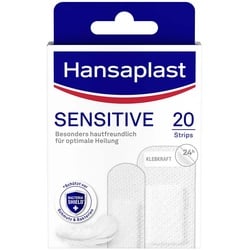 Hansaplast Sensitive Pflast.hypoallergen Strips 20 St