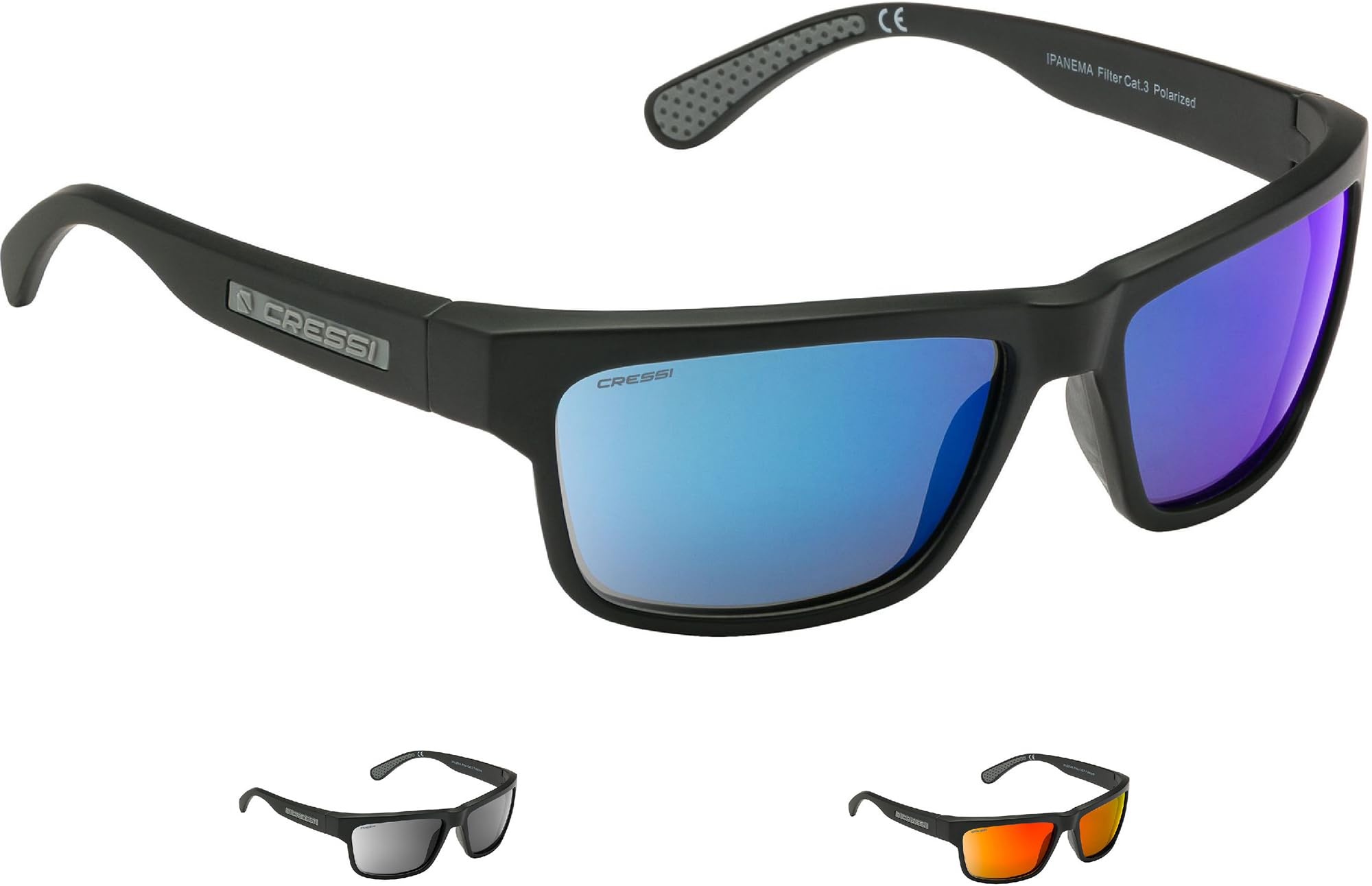 Cressi Ipanema Sunglasses - Unisex Adult Polarized Sports Sonnenbrille mit 100% UV-Schutz