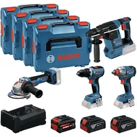 Bosch Combo Kit 18V-Set: GSR 18V-65, GDX 18V-285, GBH 18V-26, GWS 18V-11