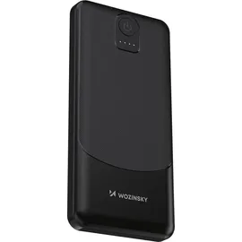 wozinsky Powerbank Wpower Wpbbk-2 10000mah Usb-a Usb-c - Schwarz