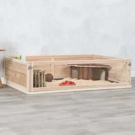 Trixie Freilaufgehege für Meerschweinchen 114 x 74 x 30 cm braun