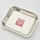 De Buyer Marinierplatte, Edelstahl, 30 x 25 x 4,3 cm