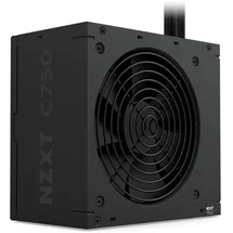 NZXT C750 Bronze ATX 3.1 - Nicht-modulares Netzteil - 750 Watt - 12V-2x6 Anschluss - 120mm FDB Lüfter - Kompakte 140mm Größe - Schwarz