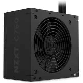 NZXT C750 Bronze ATX 3.1 - Nicht-modulares Netzteil - 750 Watt - 12V-2x6 Anschluss - 120mm FDB Lüfter - Kompakte 140mm Größe - Schwarz