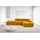 kaiser möbel Ecksofa modular mit Hocker, Sofa L-Form, Veloursstoff Salvador, Gelb, Rechts, Selia - Gelb
