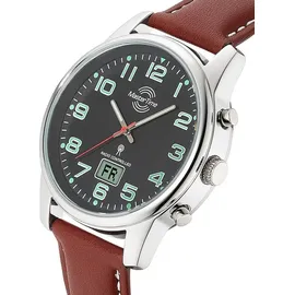 Master Time Leder 41 mm MTGA-10426-22L