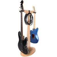 GATOR Elite Series Doppel-Gitarrenständer Braun