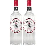 Edgar Sopper London Dry Gin 70cl – Ausgewogener und markanter Gin, komponiert aus 5 Botanicals. 40% vol. (Packung mit 2)