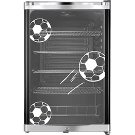 CUBES HC 258 E Getränkekühlschrank (115 l, 845 mm hoch, Schwarz)